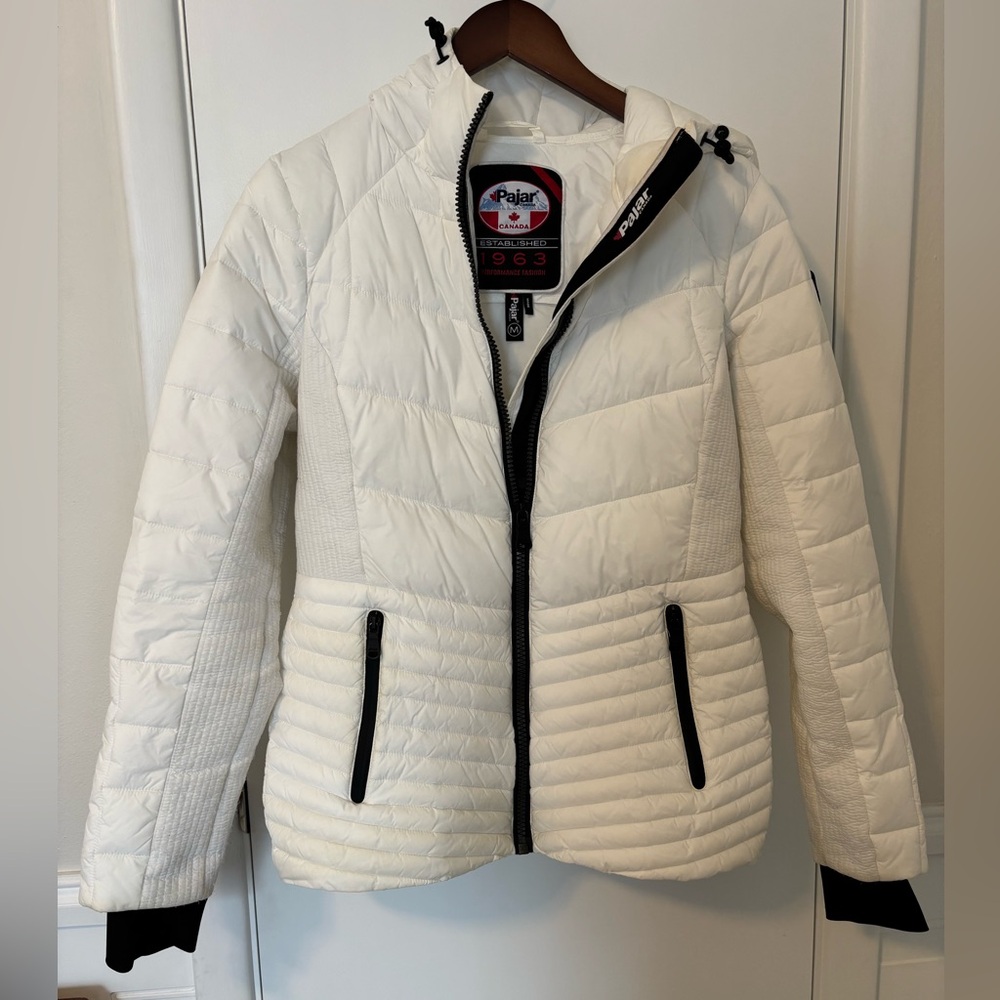 Women’s Pajar White lightweight Packable Puffer Jacket